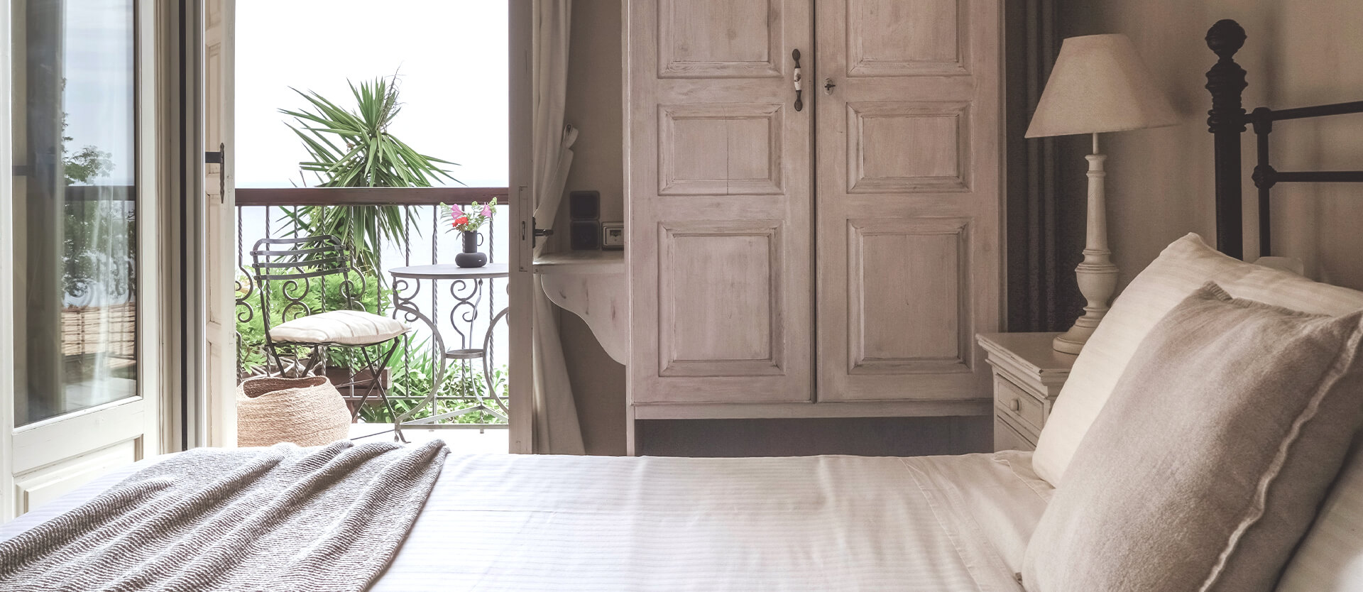 Sea View Double Hotel Room in Pelion